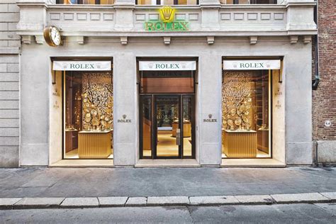 rolex boutique milano.